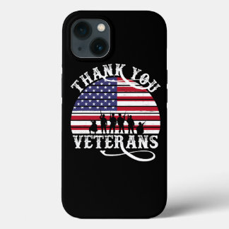 Funda Para iPhone 13 Antiguo y gruñón veterano patriótico militar Gran 