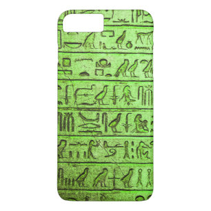 title_seo2 Antiguos jeroglíficos egipcios Green iPhone 7 Plus