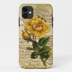 Funda Para iPhone 11 Antiguos Rosas de Francia