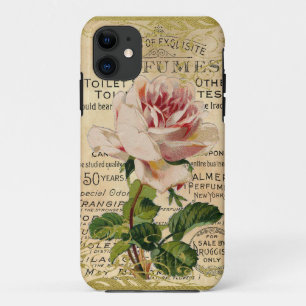 Funda Para iPhone 11 Antiguos Rosas de Francia