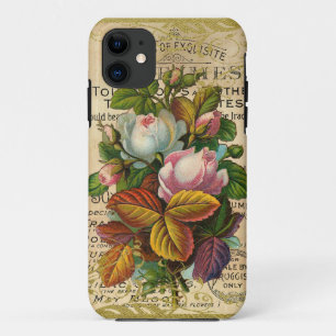 Funda Para iPhone 11 Antiguos Rosas de Francia
