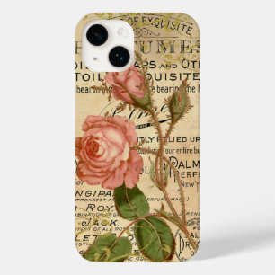 Funda Para iPhone 14 De Case-Mate Antiguos Rosas de Francia