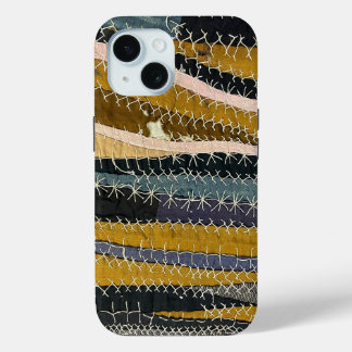 Funda Para iPhone 15 Antique Crazy Quilt phone case