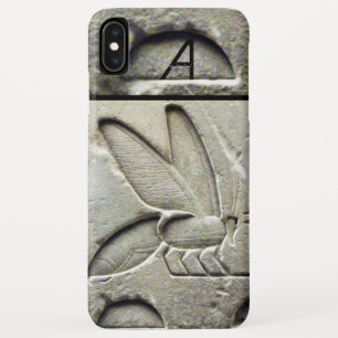 TITLE_SEO2 ANTIQUE EGYPTIAN HONEY BEE BEEKEEPER MONOGRAM