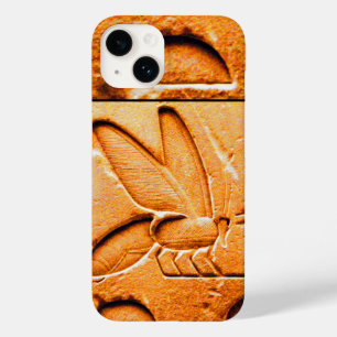 Funda Para iPhone 14 De Case-Mate ANTIQUE EGYPTIAN HONEY BEE BEEKEEPER Naranja Amari