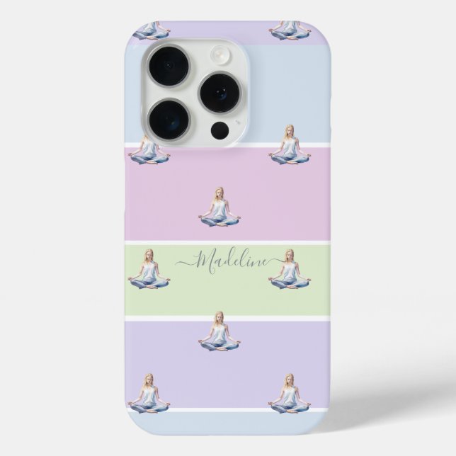 Funda De Case-Mate Para iPhone ANTISTRESS  relax calm visualization (Reverso )