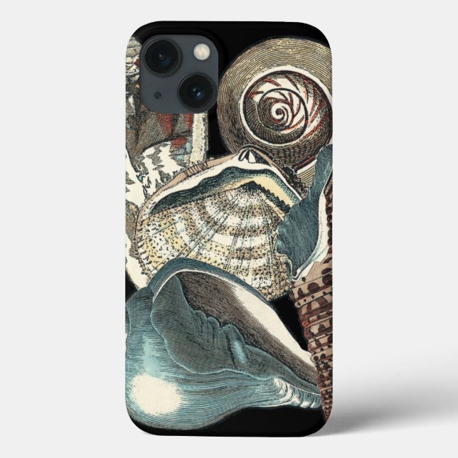 Funda De Case-Mate Para iPhone Antología de Seashell (Reverso)