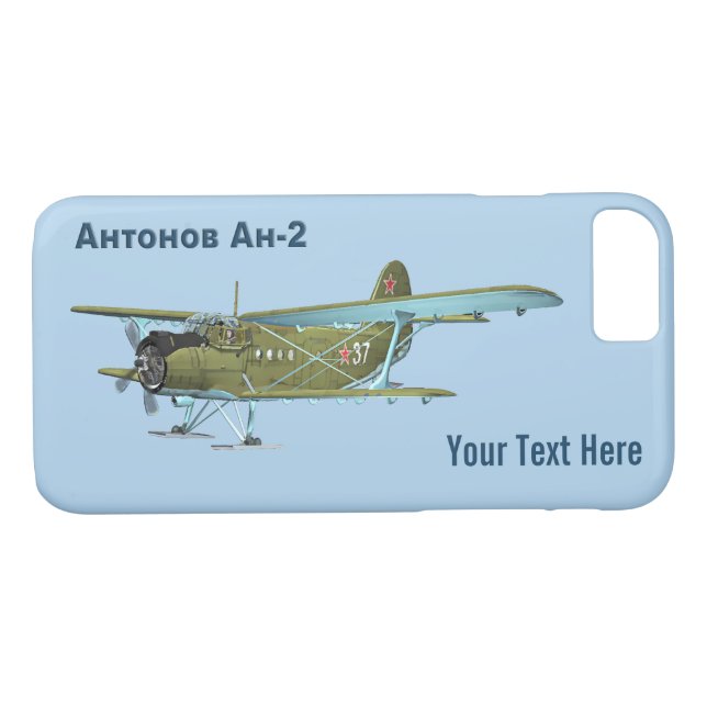 Funda De Case-Mate Para iPhone Antonov An-2 (Reverso (horizontal))