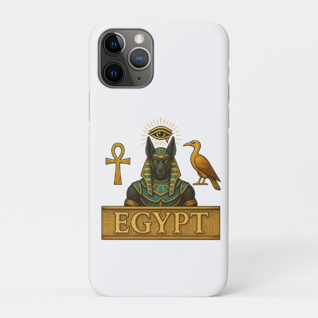 Funda De Case-Mate Para iPhone Anubis & Thoth | Egyptian Symbols -  (Reverso)
