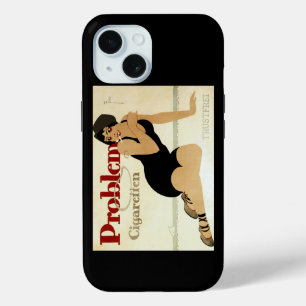 Funda Para iPhone 15 Anuncio de cigarrillo problemático