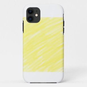 Funda Para iPhone 11 anuncio simple minimalista de color sólido amarill