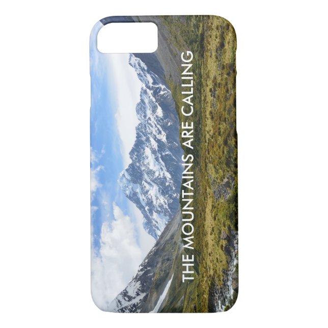 Funda De Case-Mate Para iPhone Aoraki/Monte Cook Nueva Zelandia (Reverso)