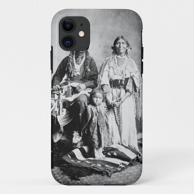 Funda De Case-Mate Para iPhone Apache principal Antonio Maria con su familia, (Reverso)