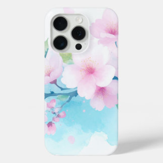 Funda Para iPhone 15 Pro apanese Cherry Blossom iPhone Case