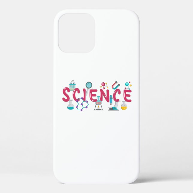 Funda De Case-Mate Para iPhone Aparato de laboratorio de ciencias (Reverso )