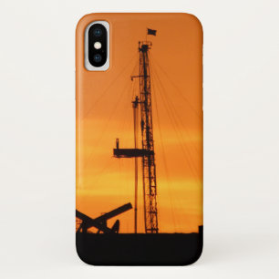 Funda Para iPhone X Aparejo del servicio de la paliza del campo
