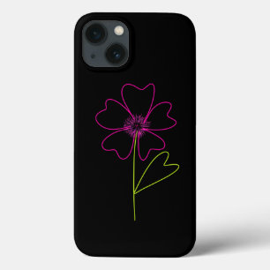Funda Para iPhone 13 Apasionado por las flores rosas