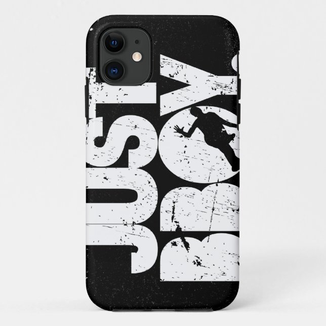 Funda De Case-Mate Para iPhone apenas bboy - blanco apenado (Reverso)