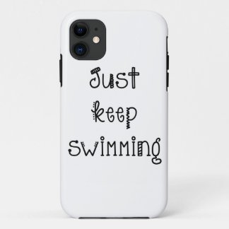 Funda Para iPhone 11 Apenas guarde el nadar - caso del iPhone 5