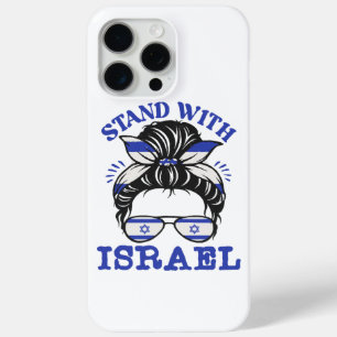 Funda Para iPhone 15 Pro Max Apoyar a Israel - Yo apoyo a Israel