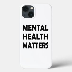 Funda Para iPhone 13 Apoyar el bienestar mental Asuntos de salud ment