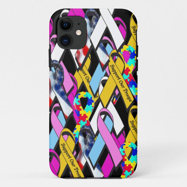 Funda De Case-Mate Para iPhone Apoyar una causa (Reverso)