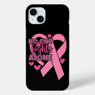 FUNDA PARA iPhone 15 MINI APOYO AL CÁNCER DE MAMA Y SENSIBILIZACIÓN