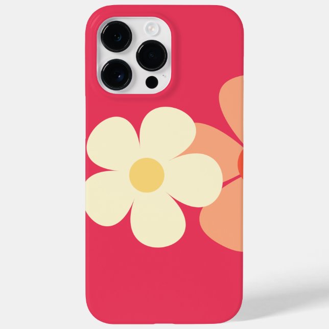 Funda De Case-Mate Para iPhone Apple iPhone 11 Pro Max | Flor rosa (Reverso)