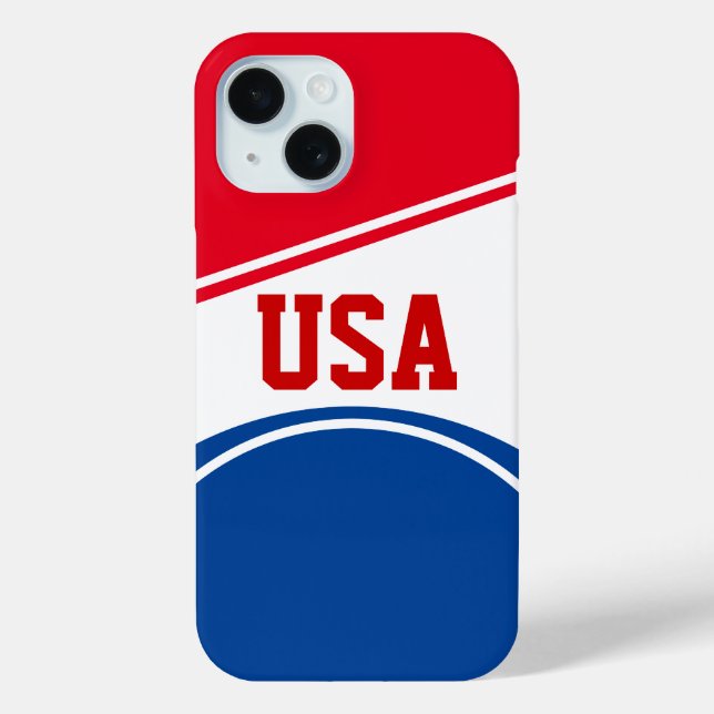 Funda De Case-Mate Para iPhone Apple iPhone 15 Funda USA (Reverso )