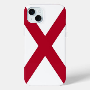 Funda Para iPhone 15 Mini Apple iPhone 15 Plus Funda-Mate, bandera de Alabam