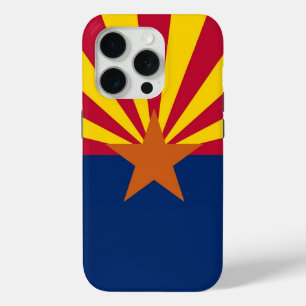 Funda Para iPhone 15 Pro Apple iPhone 15 Pro Funda-Mate, bandera de Arizona