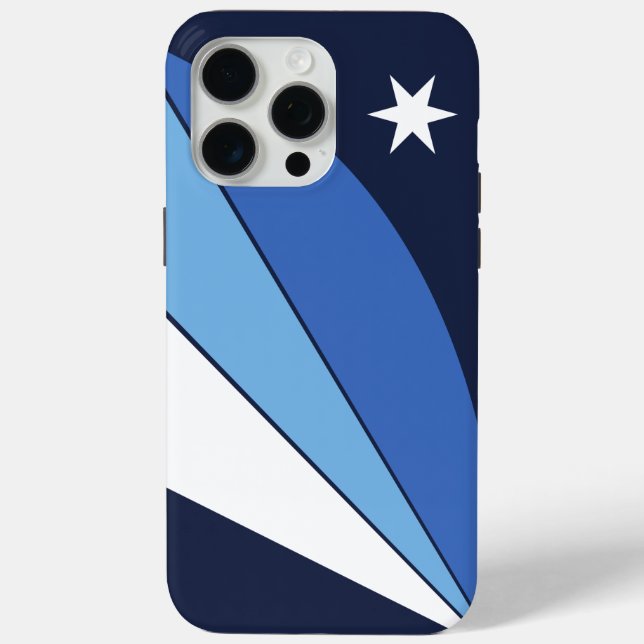 Funda De Case-Mate Para iPhone Apple iPhone 15 Pro Max Case, Columbia Flag (Reverso )
