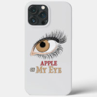 Apple of My Eye Eyelashes Art