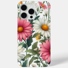 Funda Para iPhone 15 Pro Max April daisy birth month flower