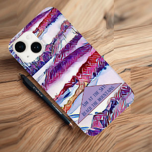 Funda Para iPhone 14 De Case-Mate Apuntar al cielo alcanzar los Alpes de montaña nev