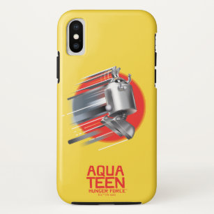 Funda Para iPhone XS Aqua Teen Hunger Force Rabbot