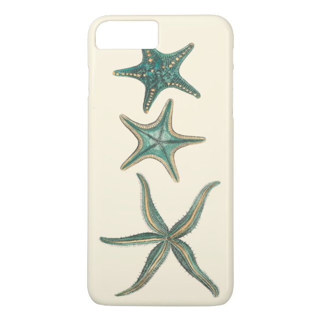 Funda De Case-Mate Para iPhone Aquamarine Triple Starfish (Reverso)