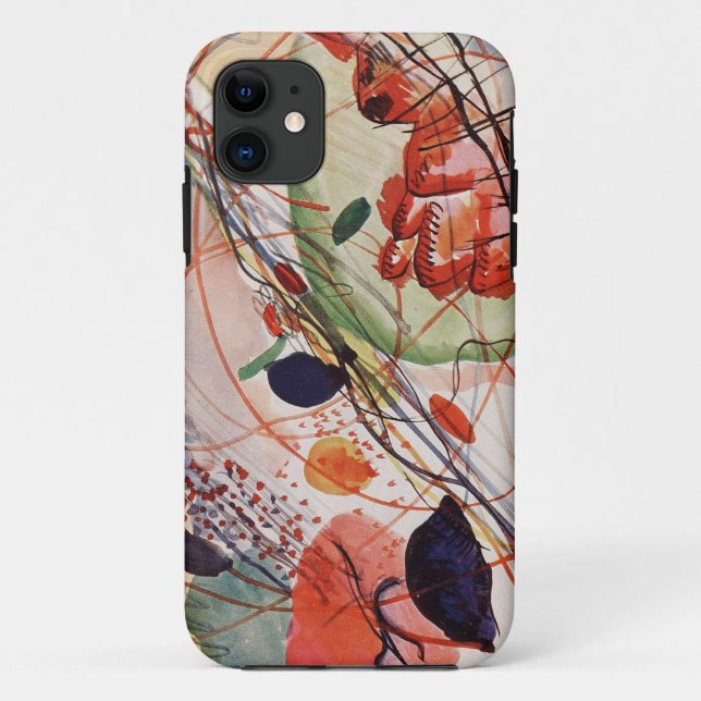 Funda De Case-Mate Para iPhone Aquarell de Kandinsky (Reverso)