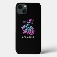 Aquarius Zodiac Sign Water Bearer Birthday Gift