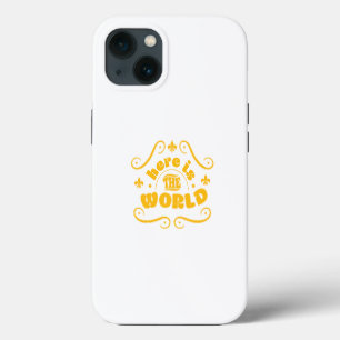 Funda Para iPhone 13 Aquí está el mundo
