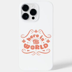 Funda Para iPhone 14 Pro Max De Case-Mate Aquí está el mundo