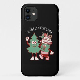 Funda Para iPhone 11 Aquí fuera pareciendo un Snack Pastel de árbol de 