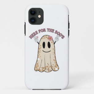 Funda Para iPhone 11 AQUÍ POR EL gracioso fantasma de Halloween del BOO