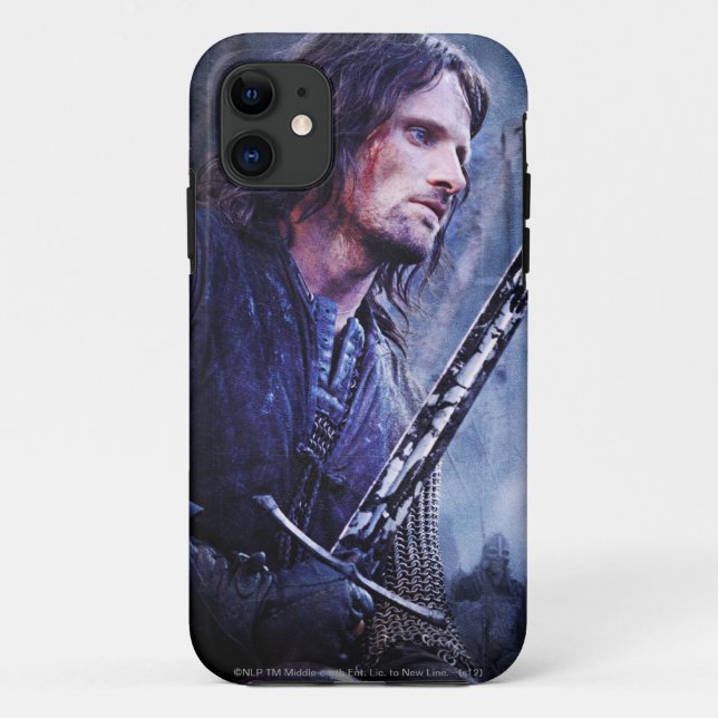 Funda De Case-Mate Para iPhone Aragorino con sangre (Reverso)