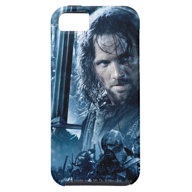 Funda De Case-Mate Para iPhone Aragorn Versus Orcs (Atrás)