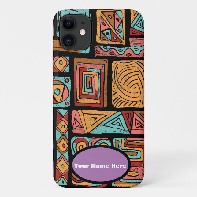 Funda De Case-Mate Para iPhone Arama artística (Reverso)