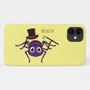Funda Para iPhone 11 Araña cortada en el personalizado del sombrero sup
