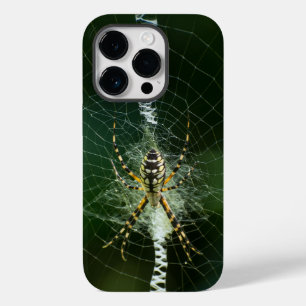 Funda Para iPhone 14 Pro De Case-Mate Araña de jardín negro y amarillo