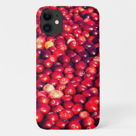 Funda Para iPhone 11 Arándanos rojos brillantes