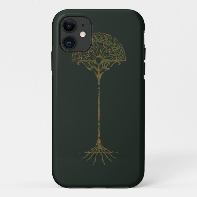 Funda De Case-Mate Para iPhone Árbol blanco de Númenor (Reverso)